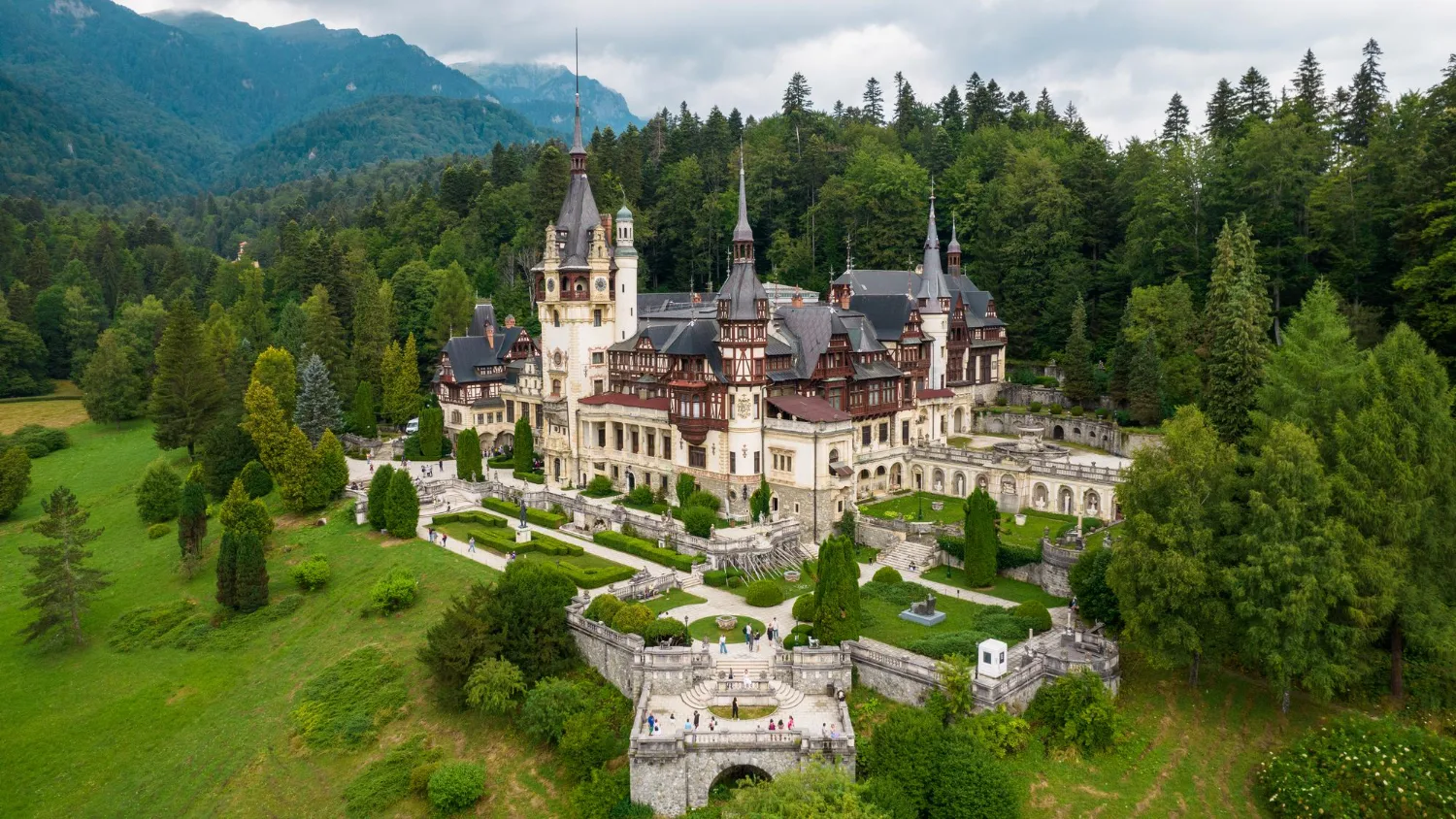 Peles Castle, Pelisor, Cantacuzino & Bran Castle